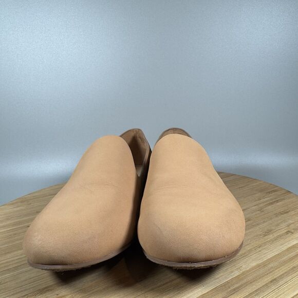 Toms Women's Darcy Size 6.5 Ballet Flats Shoes Tan Brown Leather - Picture 2 of 7